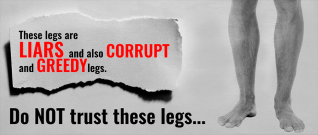 Illustration for article titled 8 Banner Ads For My Own Legs I Have Gotten This Week